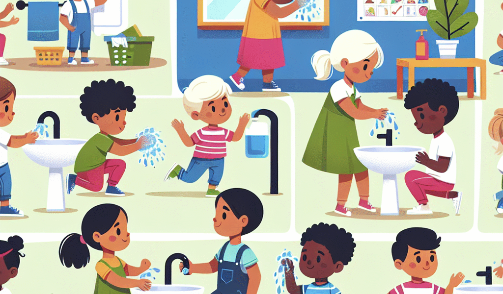 Poster Menarik untuk Mendorong Perilaku Hidup Bersih dan Sehat di Sekolah