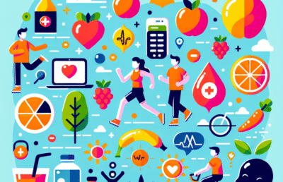 Poster Edukasi Gaya Hidup Sehat untuk Masyarakat Indonesia