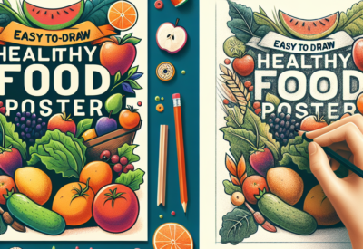 Tips dan Inspirasi Poster Makanan Sehat yang Mudah Digambar untuk Pemula