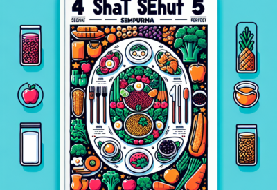 Menggugah Selera: Tips Menghias Makanan 4 Sehat 5 Sempurna Agar Lebih