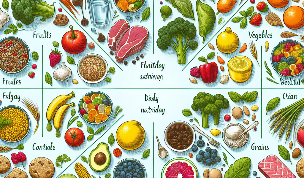 Menu Makanan Sehat untuk Seminggu Penuh Gizi